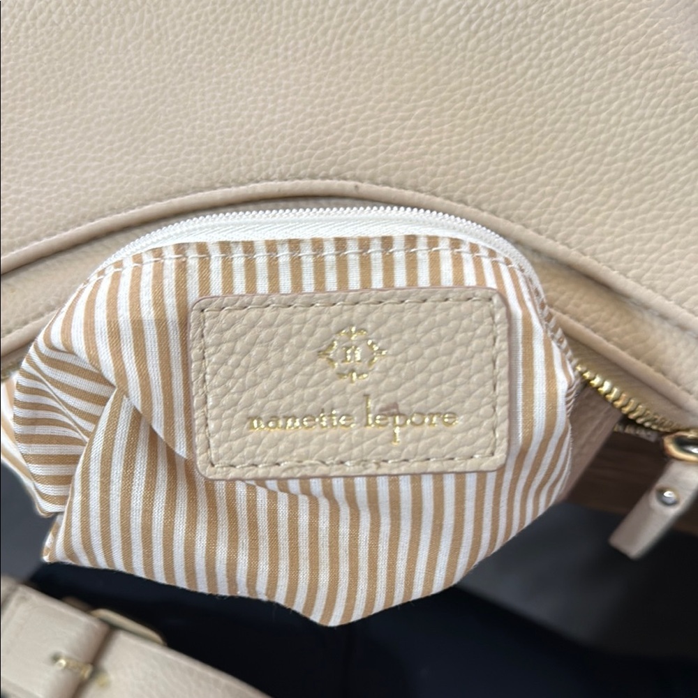 NANETTE LEPORE Crossbody Faux Pebbled Leather Bag - Picture 10 of 10